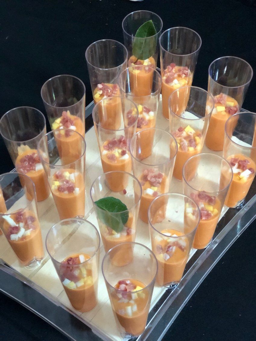 Vasitos de Salmorejo