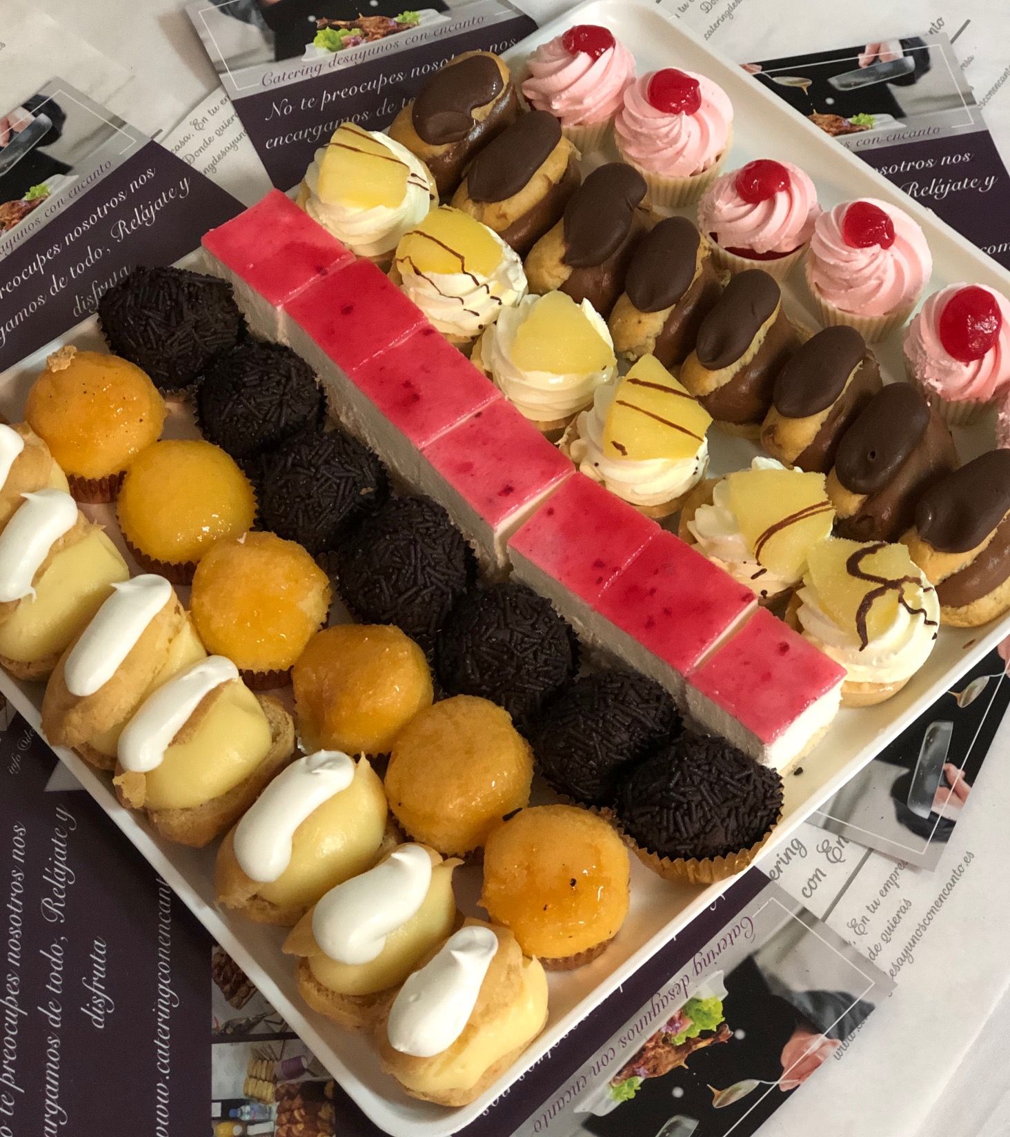 Pasteles Variados CATERING DESAYUNOS CON ENCANTO