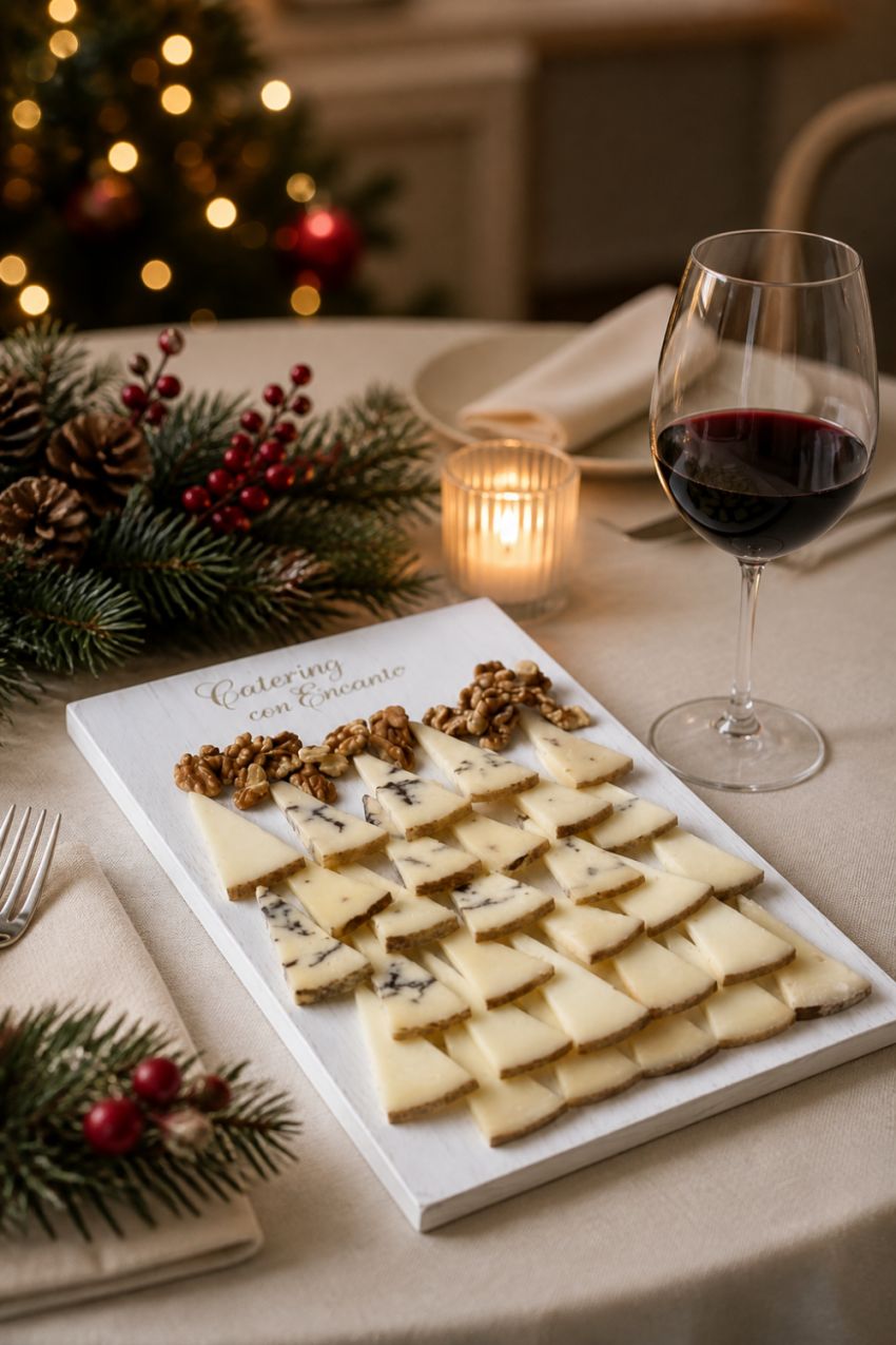 christmas cheese tray stage