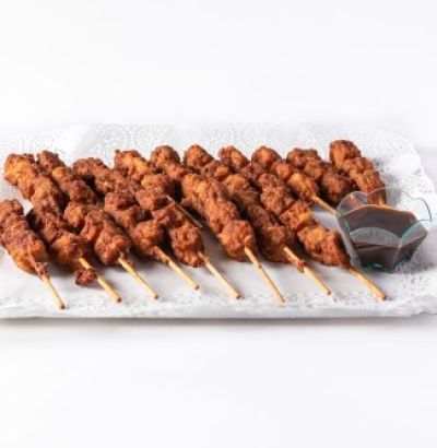 Brochetas de pollo
