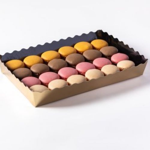 Bandeja de Macarons salados