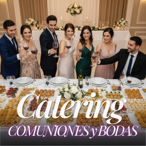 Servicio integral de catering para comuniones