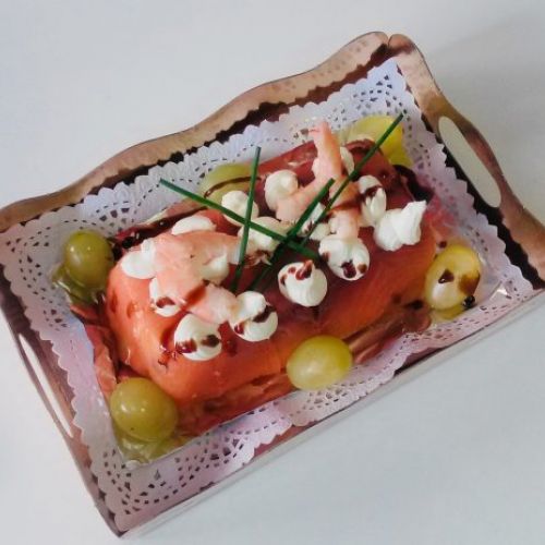 Pastel de salmon