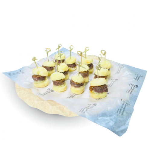 mini burguer vegetal