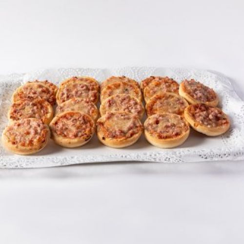 Mini Pizzas jamón york y queso